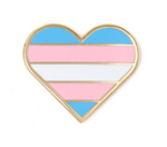 Trans Heart Pin