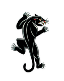 Panther Temporary Tattoo