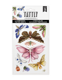 Floraflies Temporary Tattoo Sheet