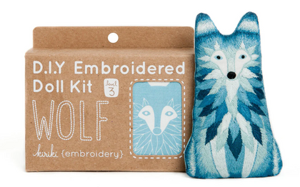 Wolf - Embroidery Kit