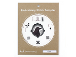 Crow - Embroidery Stitch Sampler