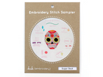 Sugar Skull - Embroidery Stitch Sampler