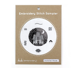 Victorian House - Embroidery Stitch Sampler