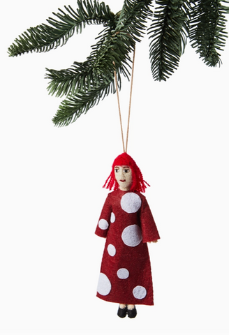 Yayoi Kusama Ornament
