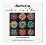Mandala Coloring Sheets - Deluxe 110lb Paper