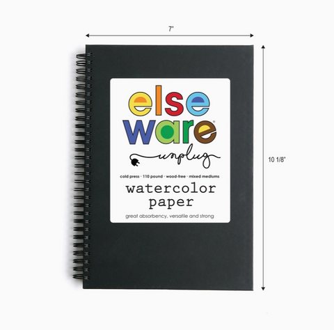 Watercolor Paper Pad - Large - 7x10in - 110lb