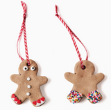 Gingerbread Ornament Kit - Diy Christmas Craft