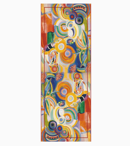 Silk Blend Shawl Delaunay Portuguese Woman