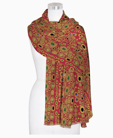 Silk Blend Shawl Klimt Hope Ii