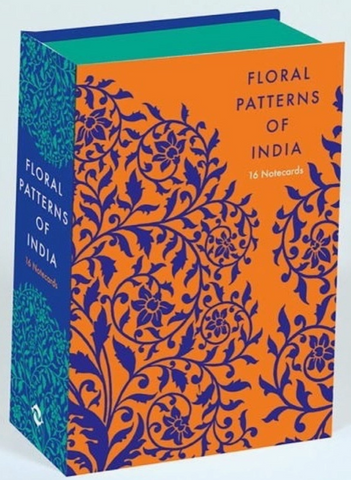 Floral Patterns of India: 16 Notecards