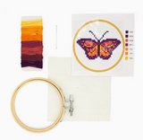 Butterfly Cross Stitch Embroidery Kit