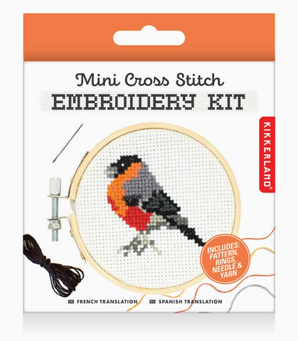 Bird Cross Stitch Embroidery Kit
