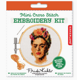 Frida Kahlo Mini Cross Stitch Embroidery