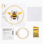 Bee Cross Stitch Embroidery Kit