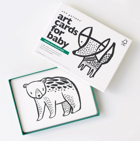 Art Cards For Baby - Woodland Animals