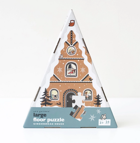 Gingerbread House Floor Puzzle