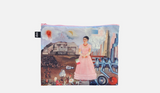 Frida Kahlo Recycled Zip Pockets - Set of 3