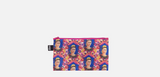 Frida Kahlo Recycled Zip Pockets - Set of 3