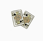 Euchre Enamel Pin