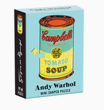 Andy Warhol Mini Shaped Puzzle Campbell’s Soup