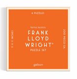 Frank Lloyd Wright Textile Blocks Set of 4 Puzzles