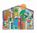 Frank Lloyd Wright Midway Mural 750 Piece Shaped Foil Puzzle