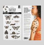 Insects Temporary Tattoo Sheet