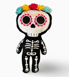12" Day of the Dead Skeleton Plush