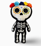 12" Day of the Dead Skeleton Plush