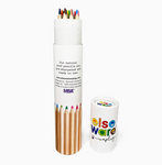 Colored Pencils - Tall & Travel Size - 12 Colors