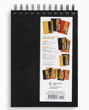 Small Sketchbook 5.5 X 8"- Spiral Hardcover (Kraft)