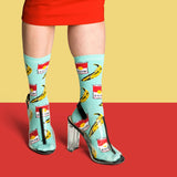 Pop Art Crew Socks
