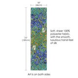 Van Gogh Irises Sheer Scarf