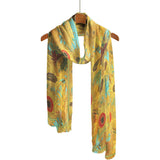 Van Gogh Sunflowers Sheer Scarf