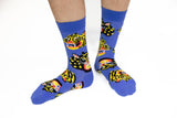 Micotti Wild Cats Crew Socks