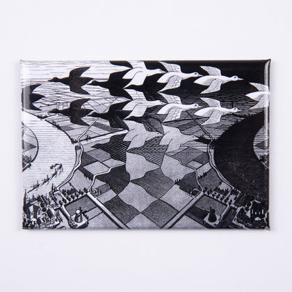 M.C. Escher Day and Night Magnet