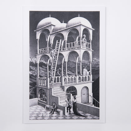 M.C. Escher Belvedere Postcard