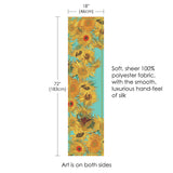 Van Gogh Sunflowers Sheer Scarf