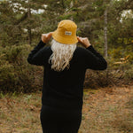 Yellow Michigan Patch Bucket Hat