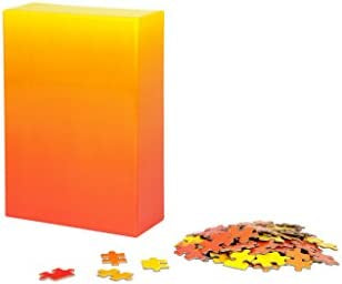 Orange Gradient 500 Piece Puzzle